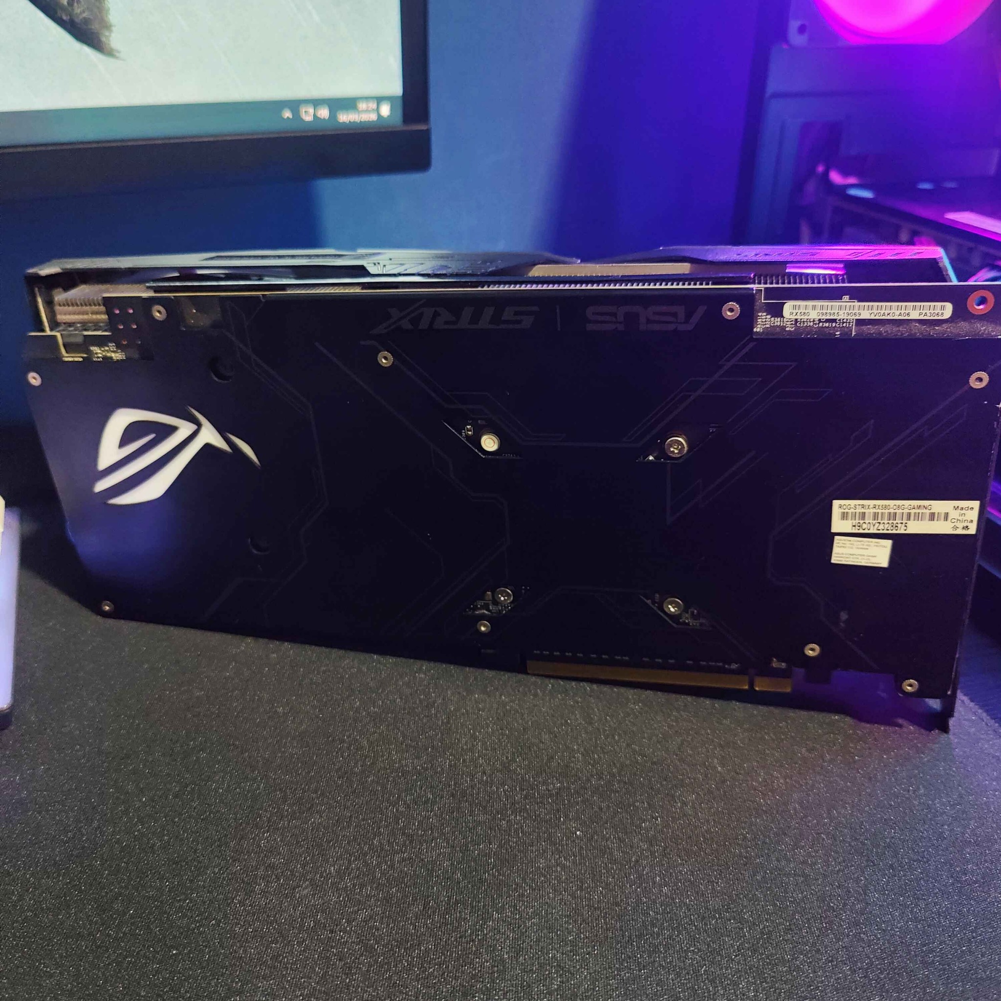 RX 580 8GB Asus Rog Strix - Original Impecável ! - Motherboards - Betim ...