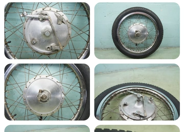 AA18-A-SSP Stainless Spokes 16 Ariel Arrow - Leader Full Width Front or Rear | UK