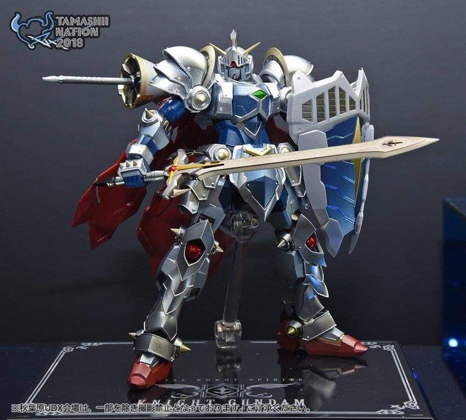 Metal Robot Damashii - Versal Knight Gundam, Satan Black Monster