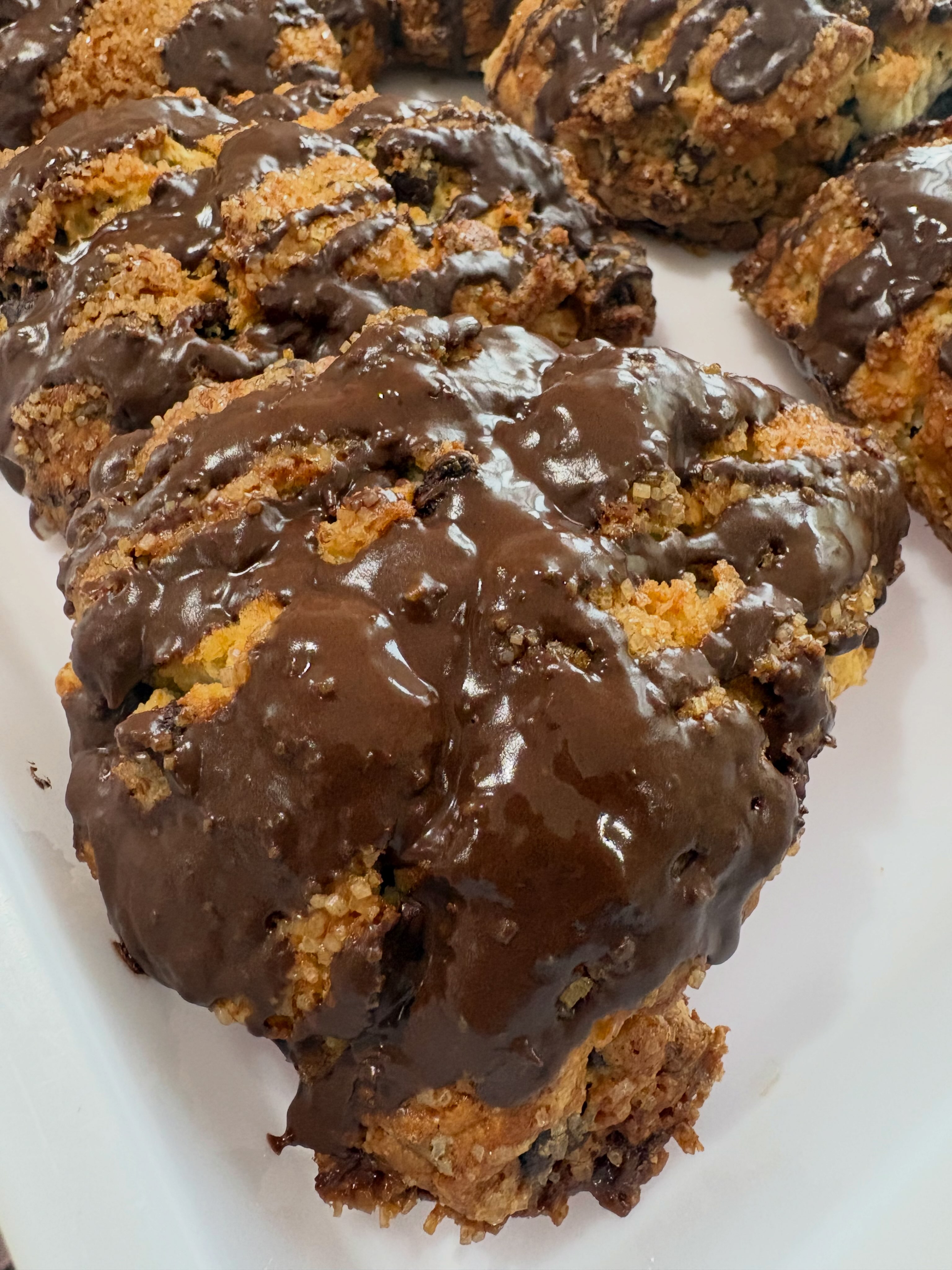 MISS - 🍫 Triple Chocolate Scones 🍫 Loaded with chocolate