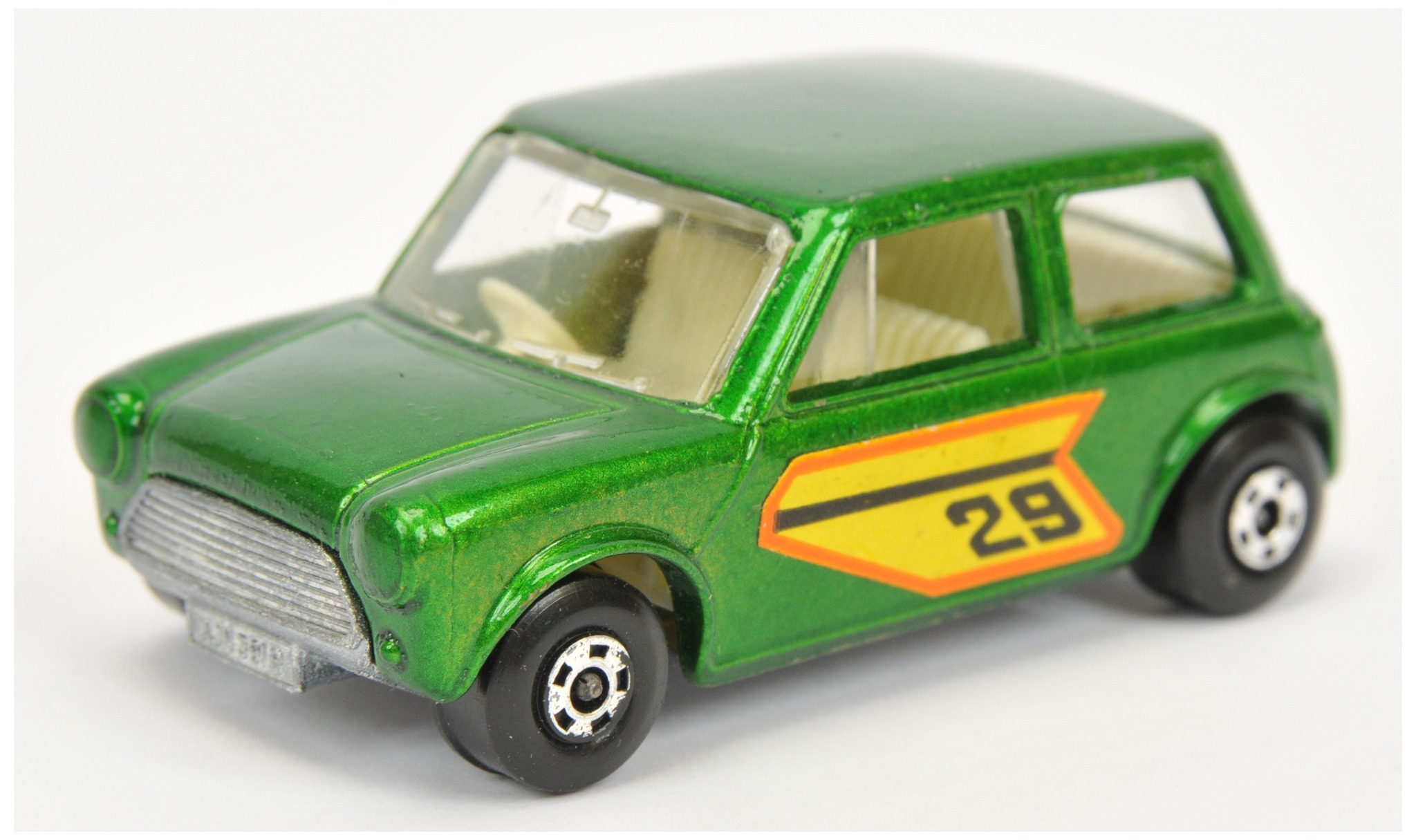 Matchbox Superfast 29b Racing Mini Factory Pre-production colour trial