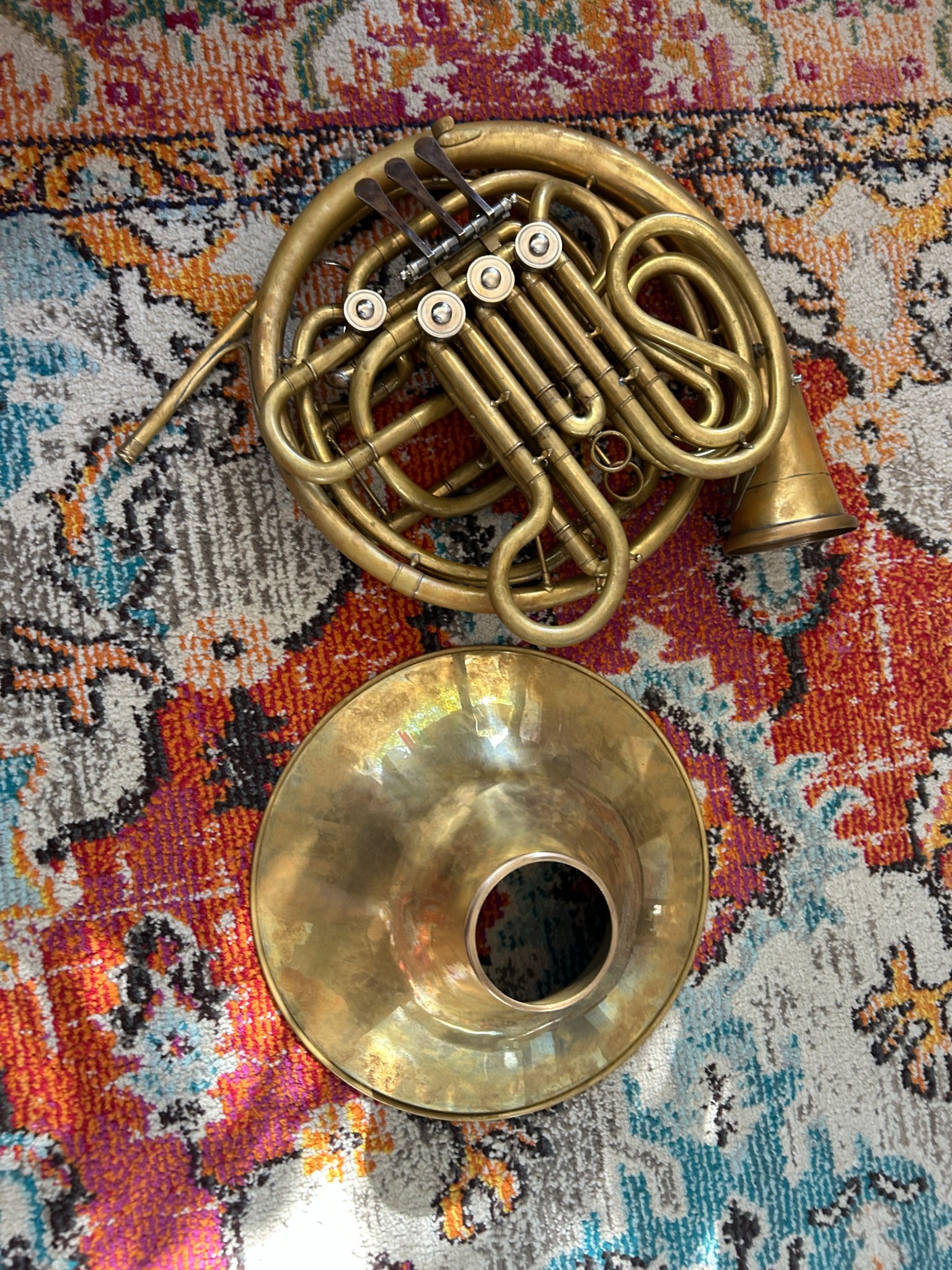 Atkinson Double French Horn – Removable Bell (Unlacquered, Recently ...