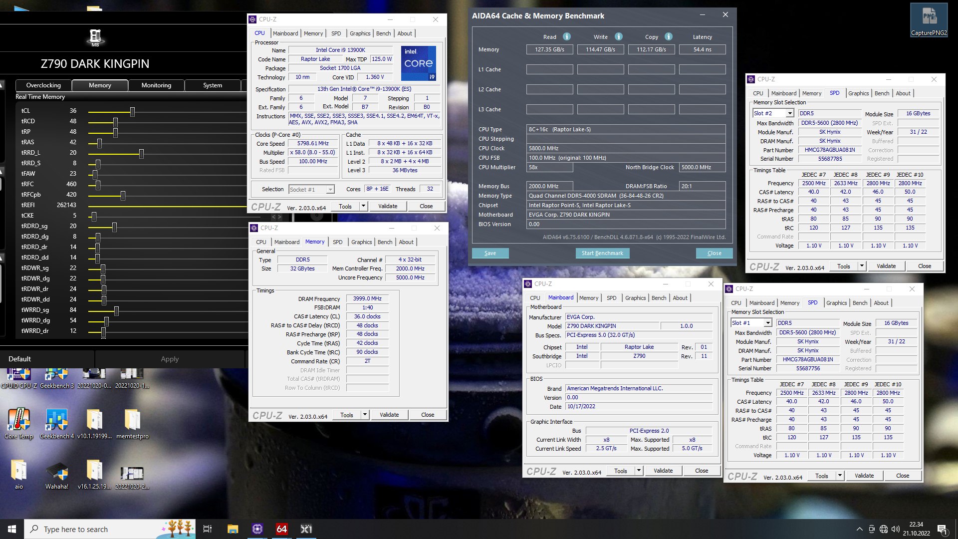 First tests on the brand-new Intel 13th Gen Core i9 13900K & EVGA