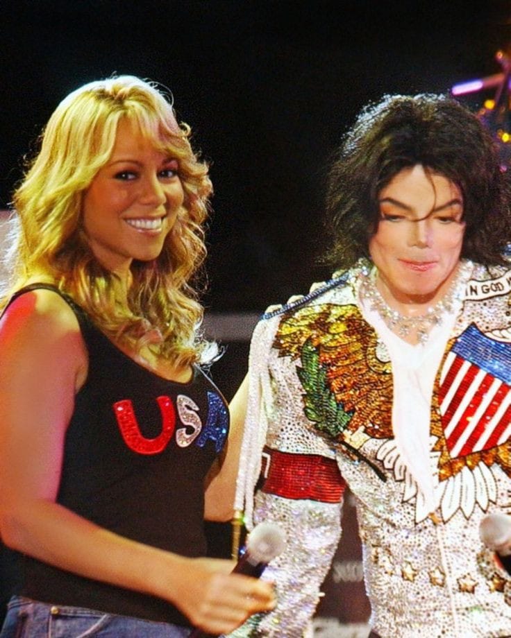 Mariah Carey & Michael Jackson👑✨ #fblifestyle