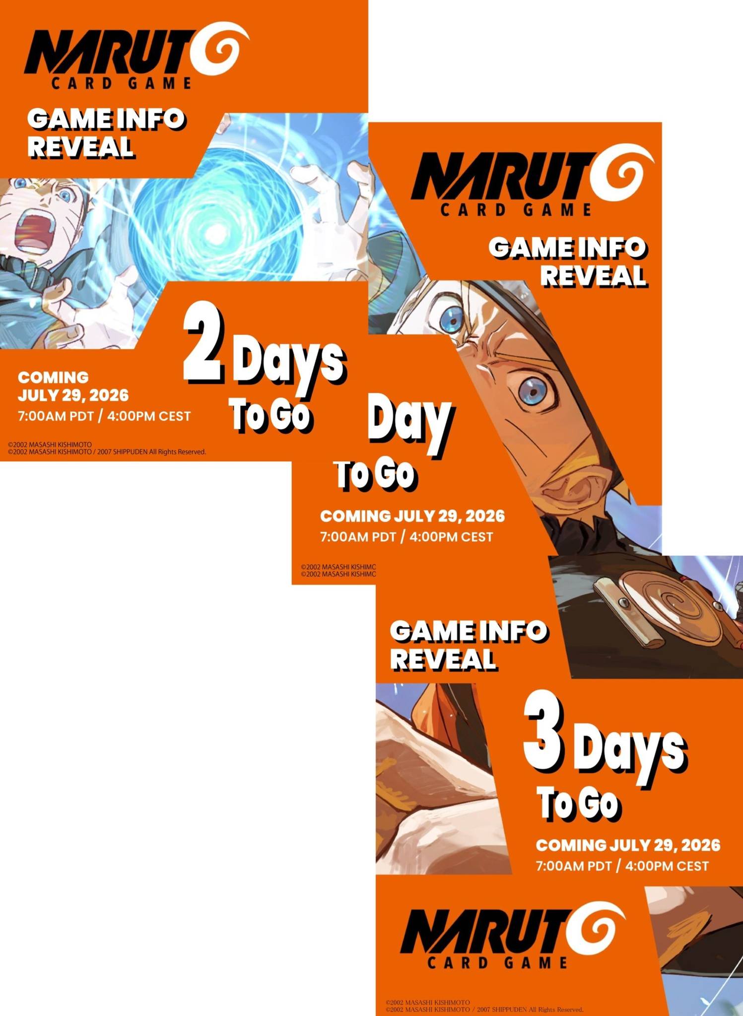 A Naruto-themed trading card game is set to release next year