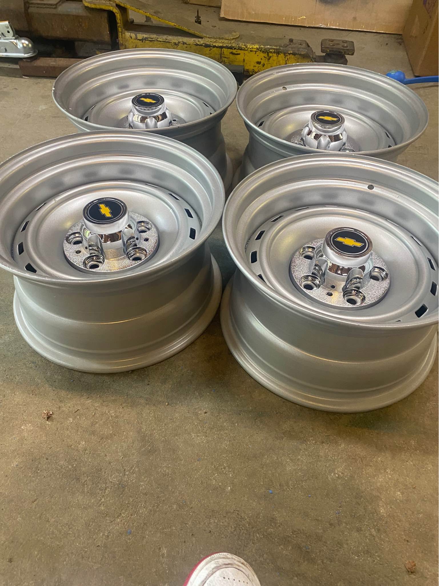 Chevy truck rally wheels 15x8 - Car Wheels, Tires & Parts - Cottage ...