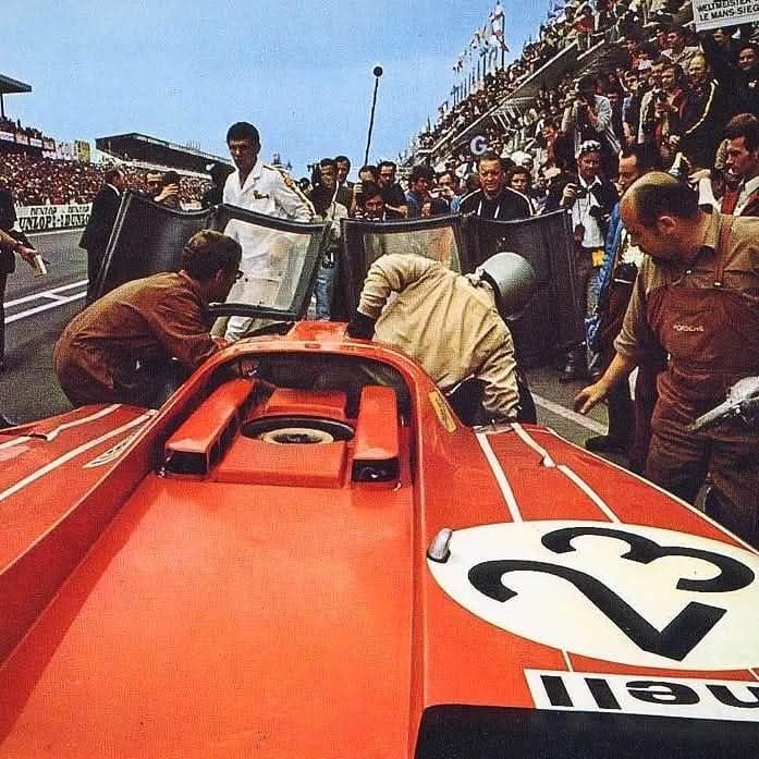 Hans Herrmann / Richard Attwood Porsche 917 K 4.5L F12 Winner Le Mans 24 Hours 1970