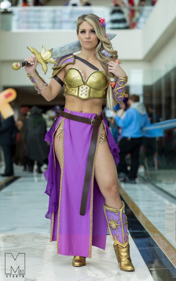 Laney Feni armoredrapunzel warriorprincess...