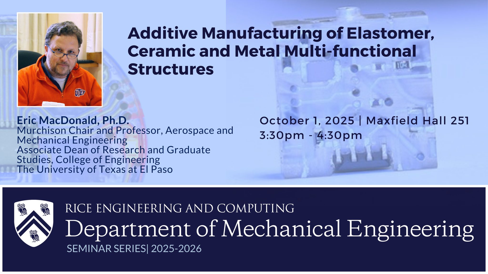 Rice University Mechanical Engineering | Houston TX