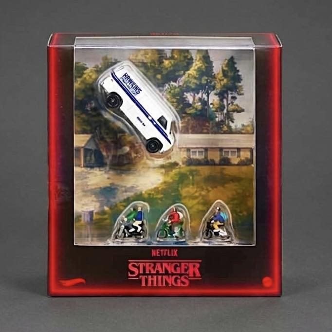 Hot Wheels Stranger Things Chevy Van release