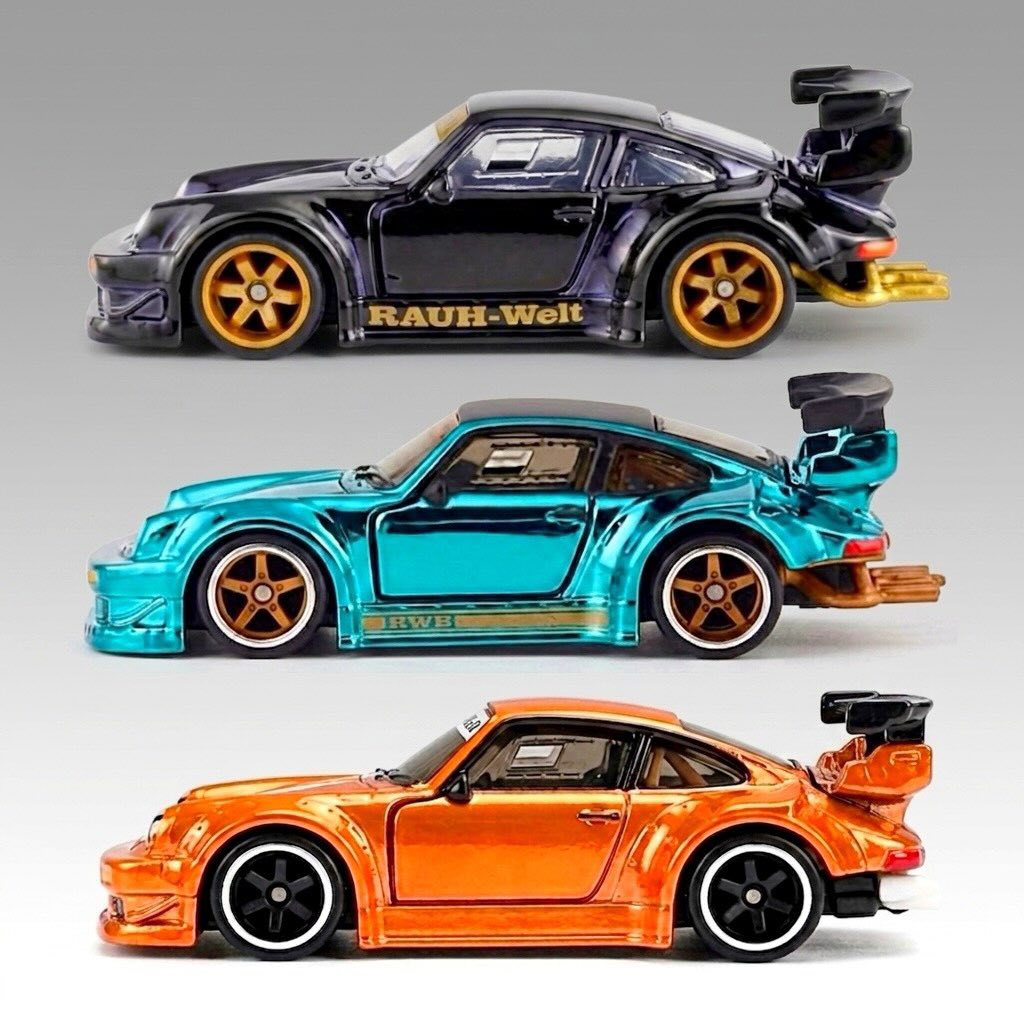 Hot Wheels RWB Porsche 930 Die-Cast Model Review