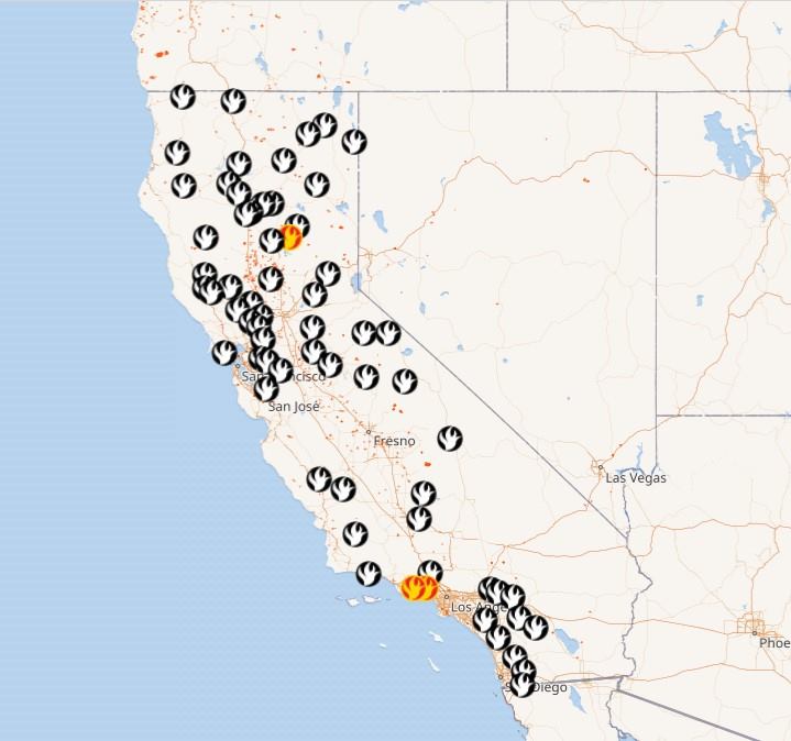 ‼️WARNING‼️ Wildfires in California! Please, Share! Click the link ...