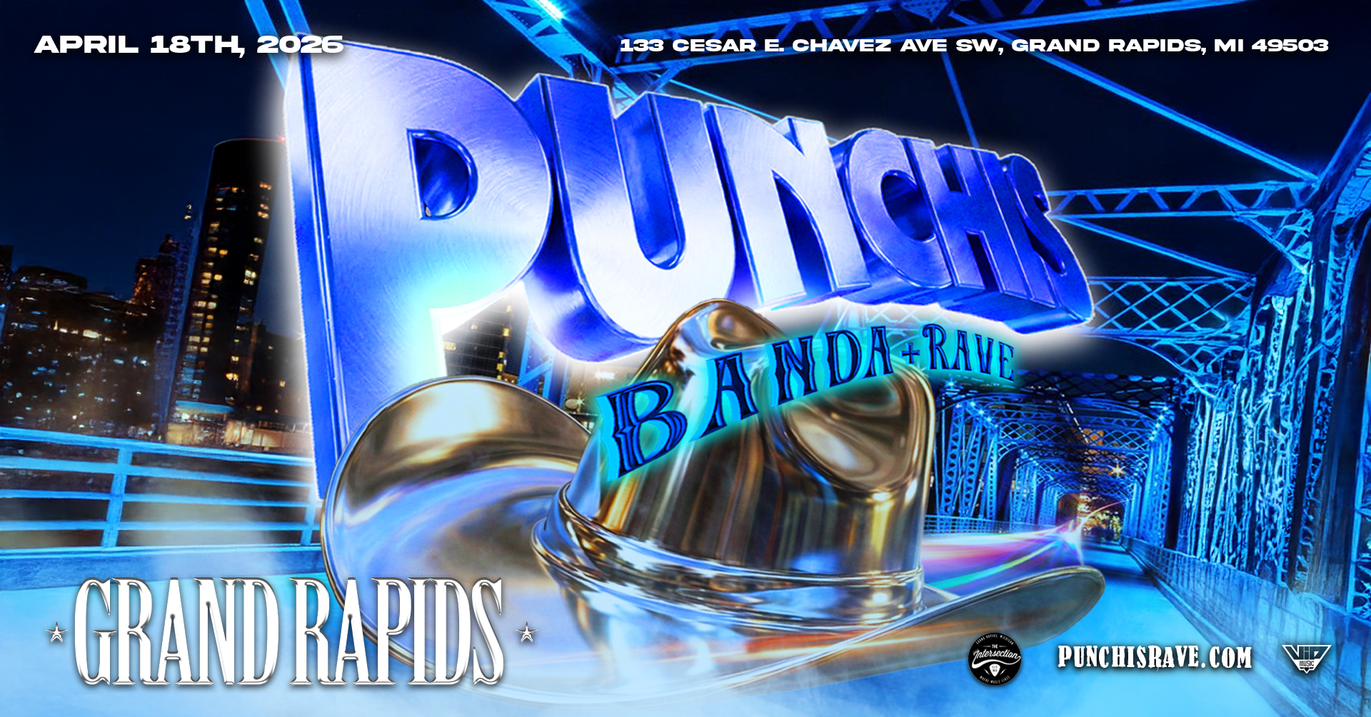Punchis Banda Rave at The Intersection - Grand Rapids, MI