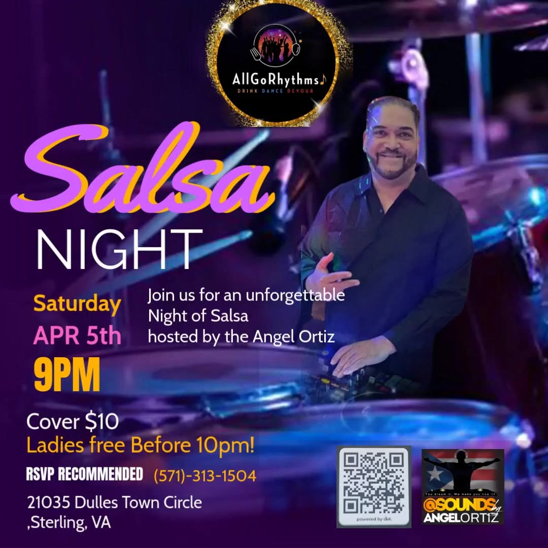 Angel Ortiz Salsa Night at AllGorythms!