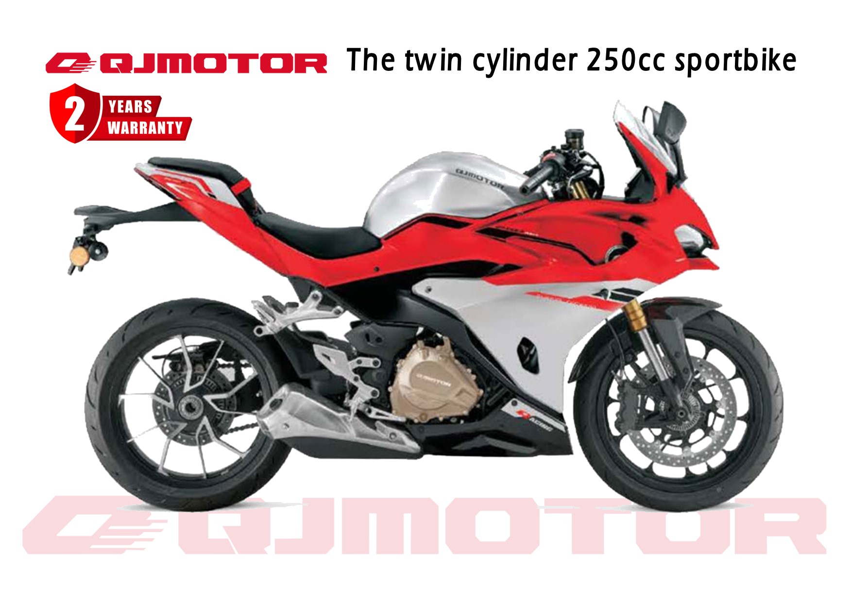 QJMotor SRK 249cc sportbike available at Motoclub Showroom in Port