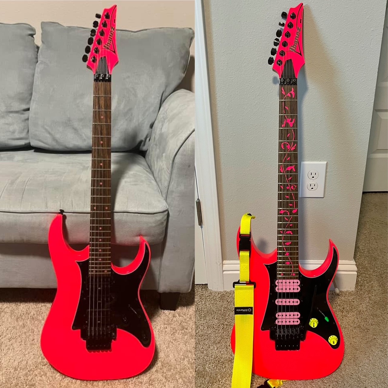 Modified 2012 Ibanez RG2 XXV with Seymour Duncan pickups