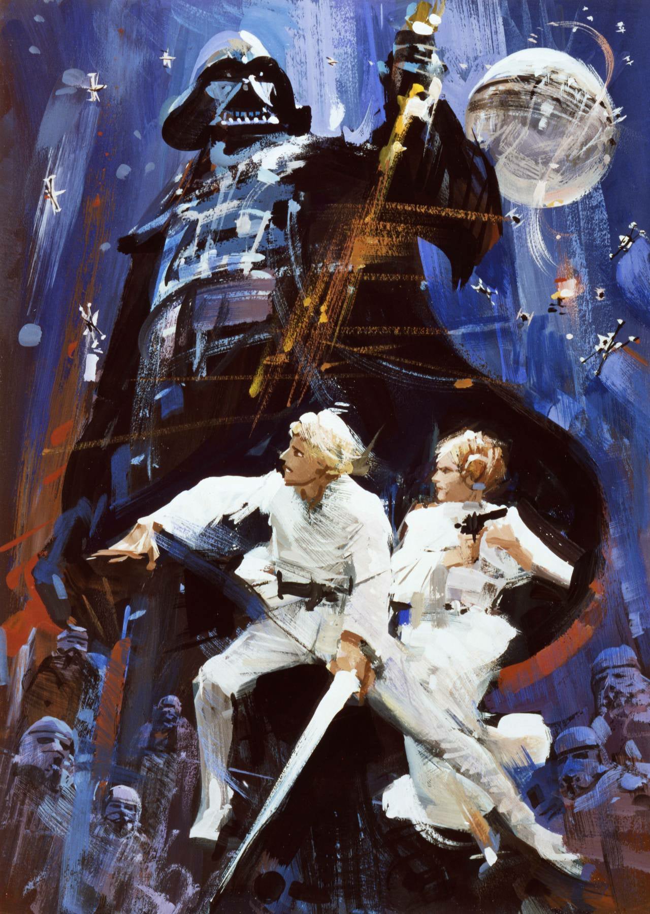 Star Wars (1977) Art by John Berkey