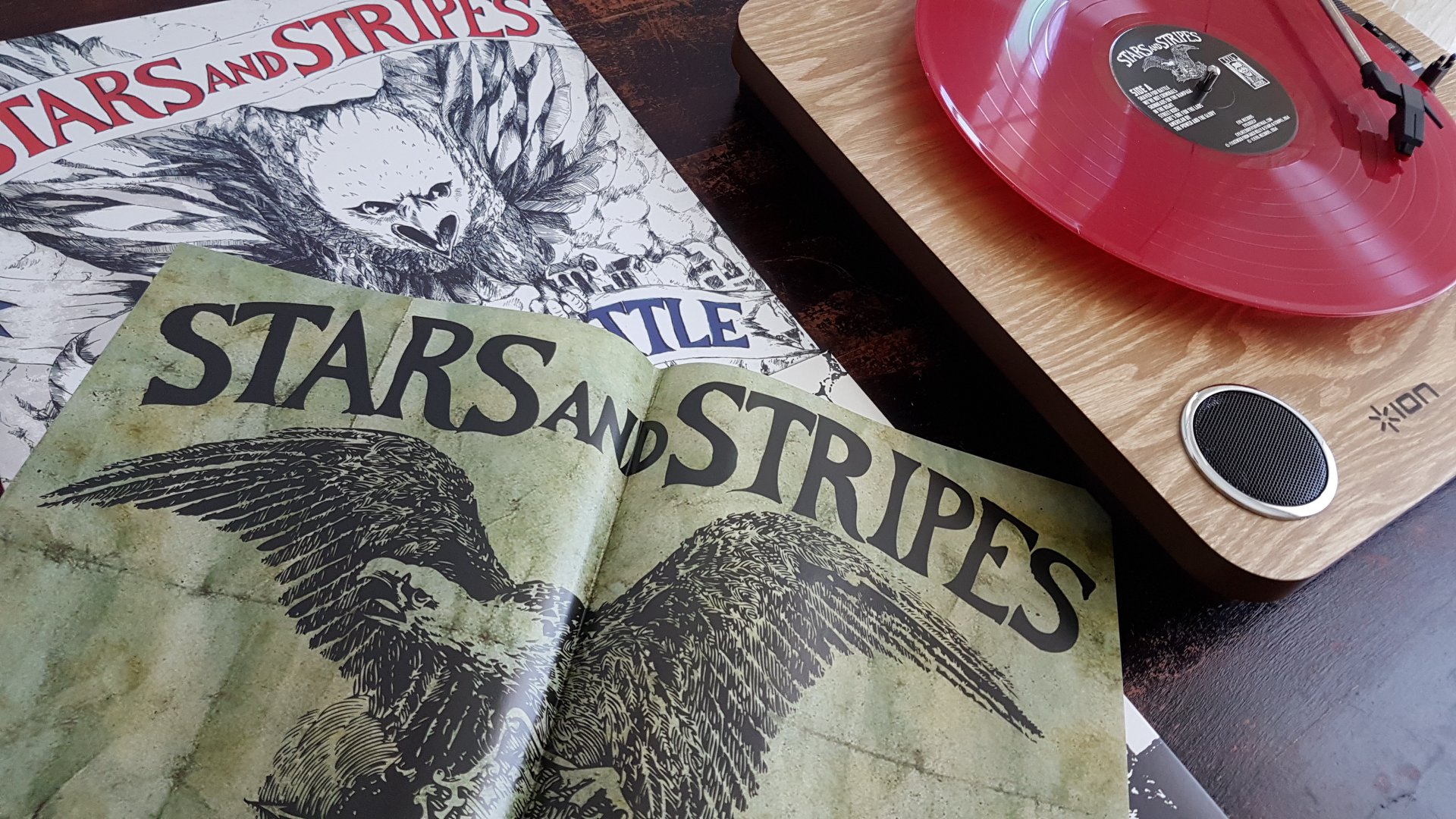 Stars and Stripes Shaved for Battle LP 