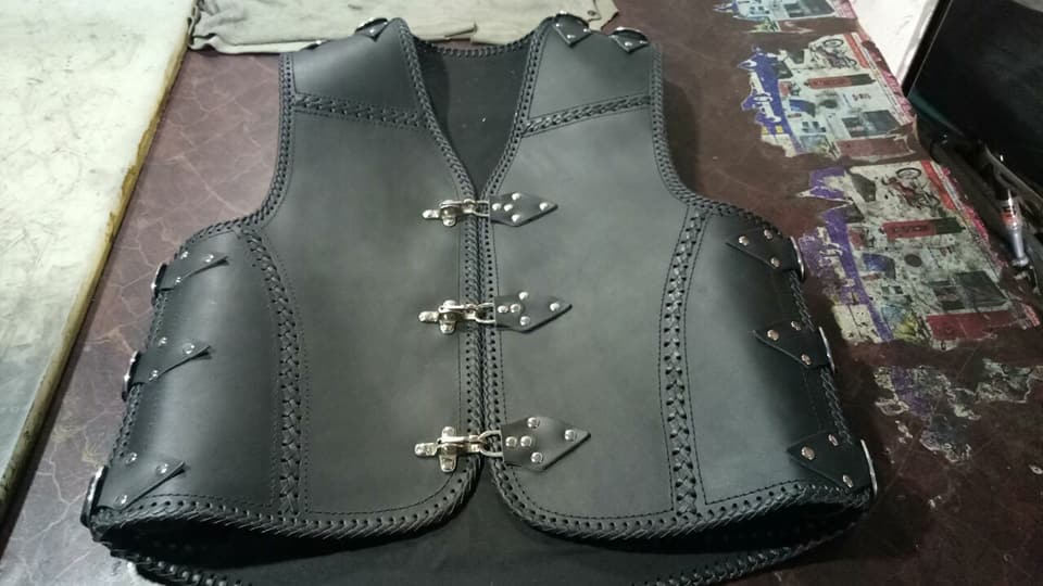 New Langlitz Leathers B.D. riding vest available