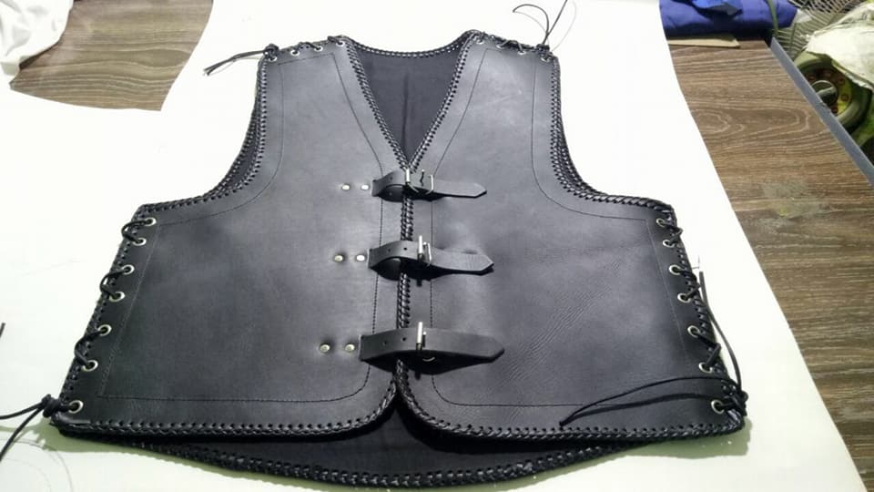 New Langlitz Leathers B.D. riding vest available