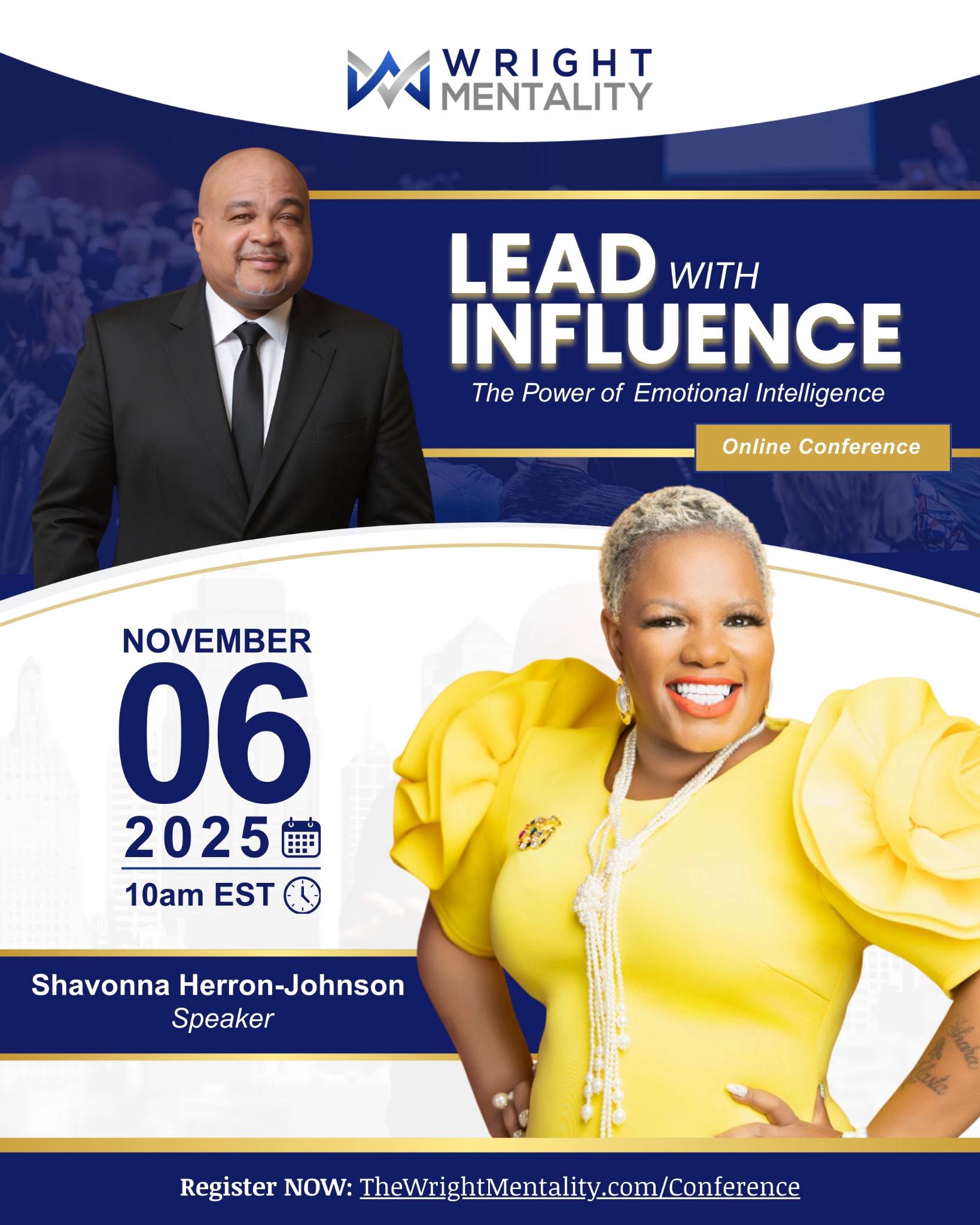 Marcus - At the Lead by Influence Summit, Shavonna Herron-Johnson lit ...