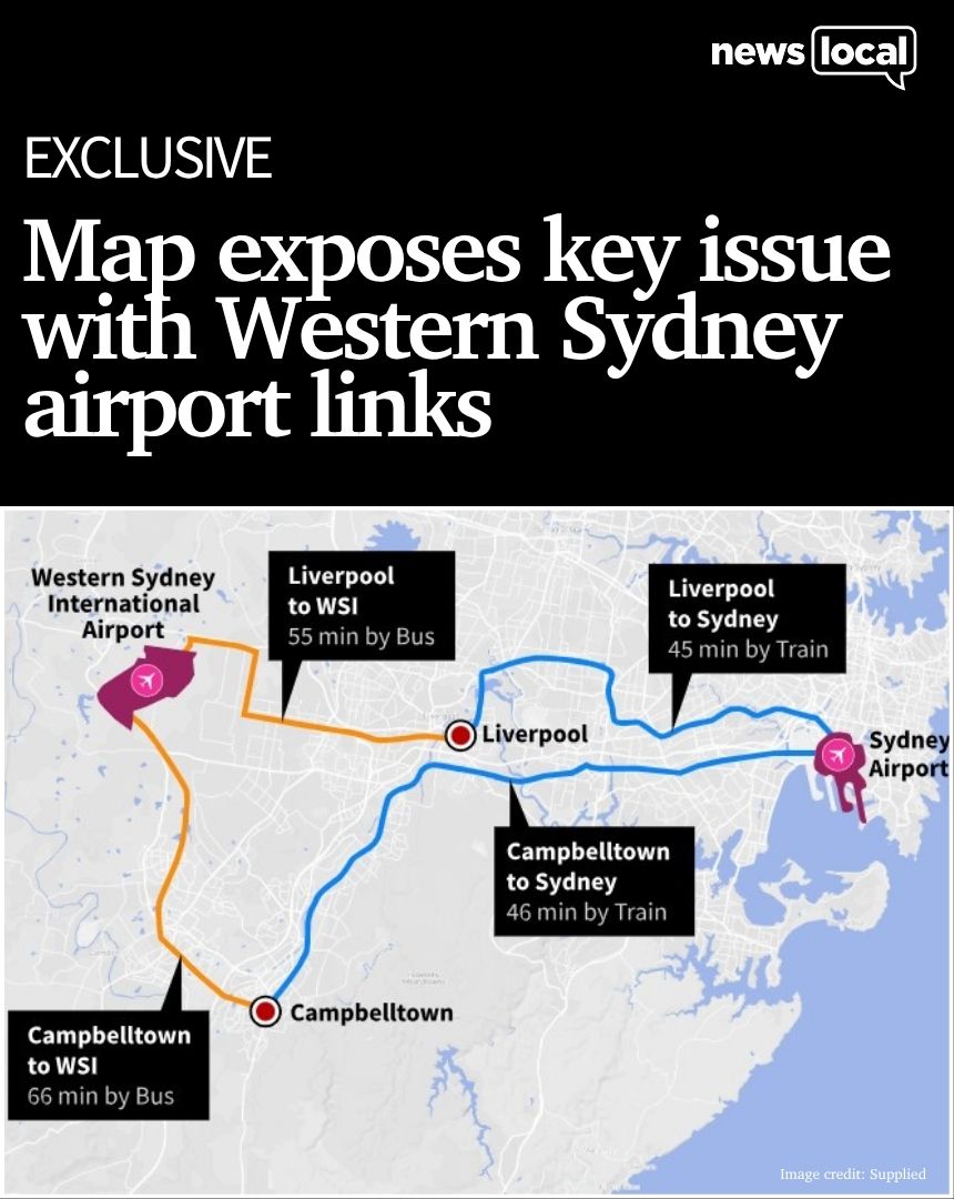 The Blue - Think getting to the new Western Sydney airport will be ...