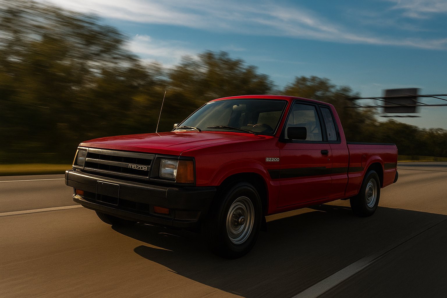 1993 Mazda B2200 Pro-Street with a Blown 426 Hemi, Chopped, and Tubbed