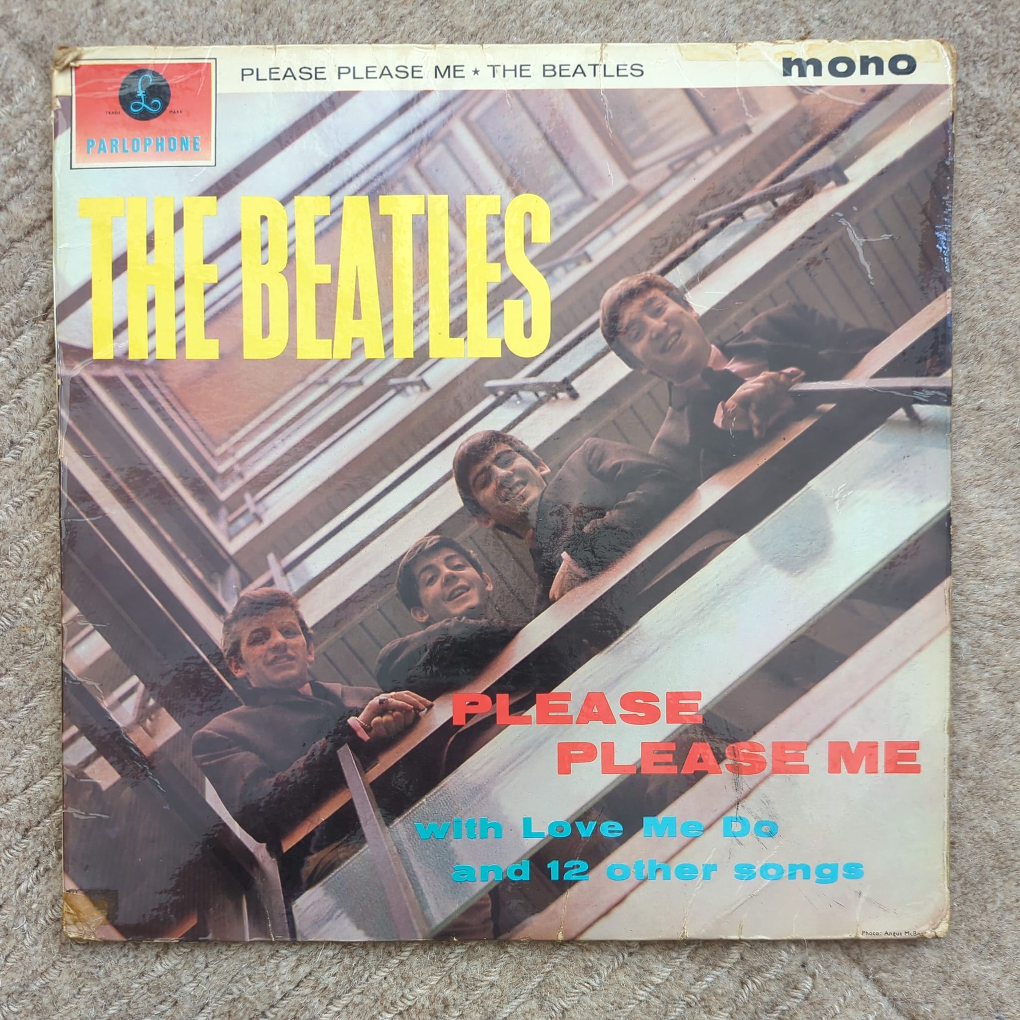 Rare 1963 mono UK repress of The Beatles' Please Please Me
