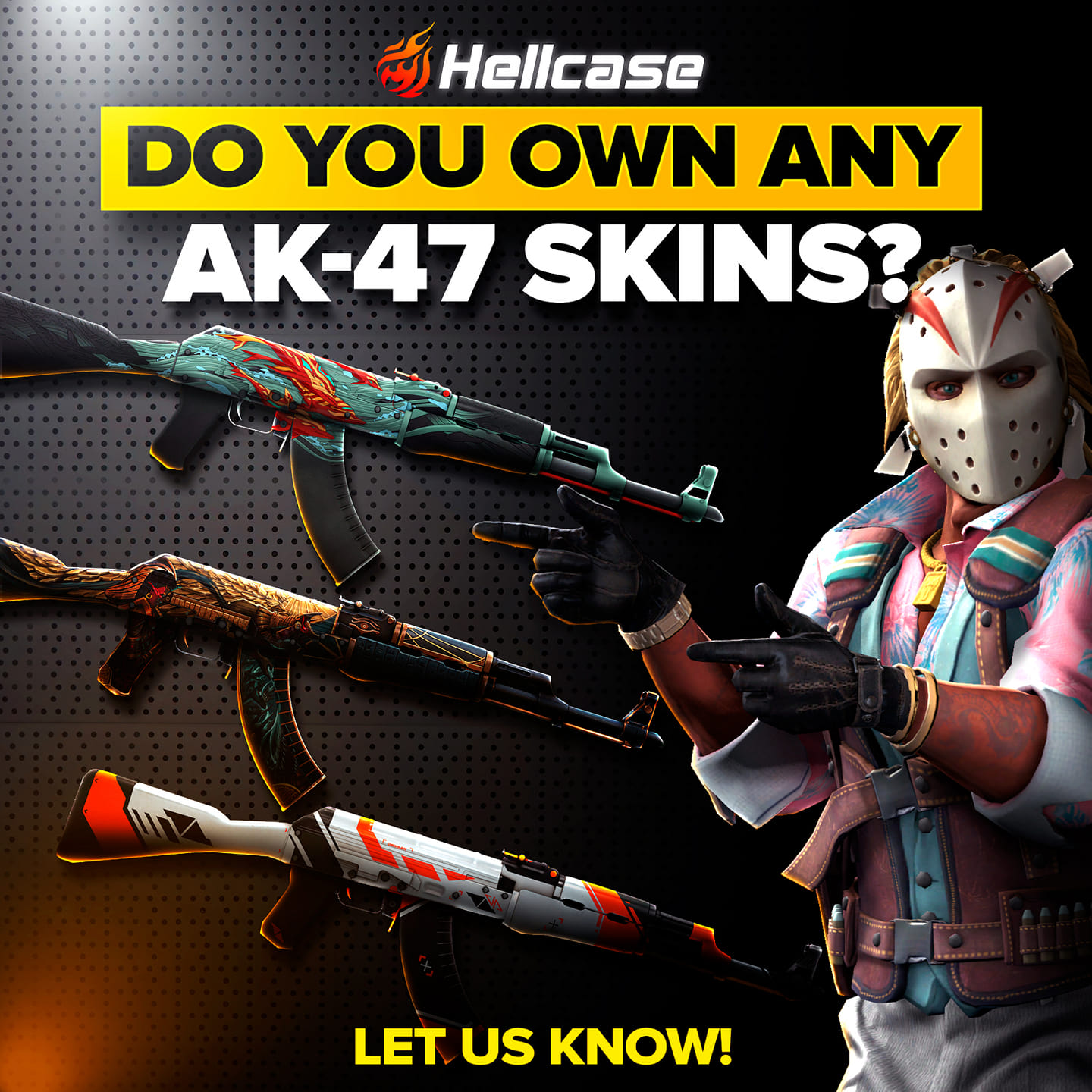CS:GO Hellcase - The legendary AK-47 - one of the most...