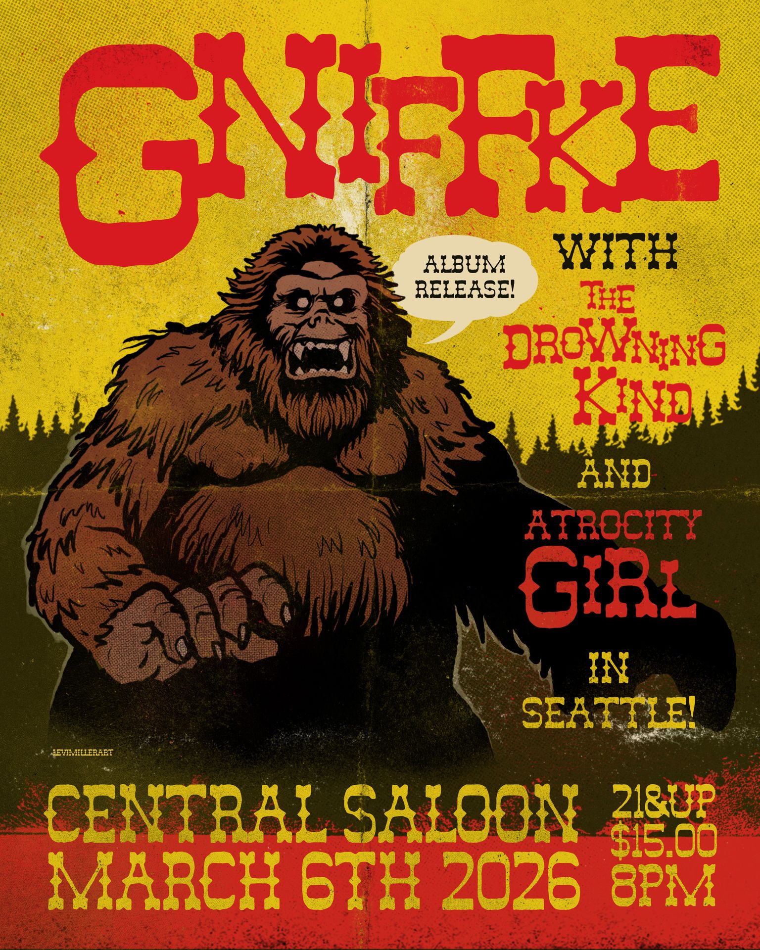 Buckle-up buttercup! GNIFFKE is celebrating the riff-lease of 