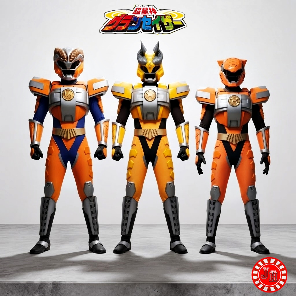 JAPAN - Kamen Rider Kenzan: Kamen Rider Tycoon: Kamen Rider ZX