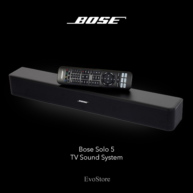 The Bose Solo 5 TV sound system is a one of a kind soundbar that