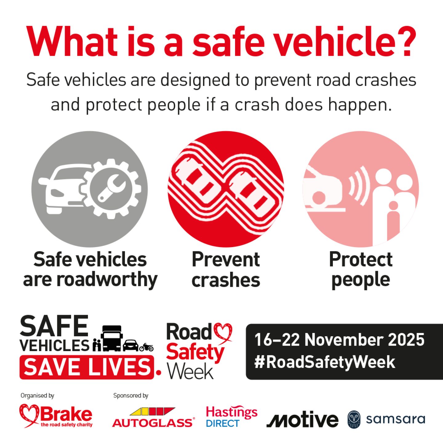 startrescue.co.uk - The theme of #RoadSafetyWeek is 'Safe vehicles save ...