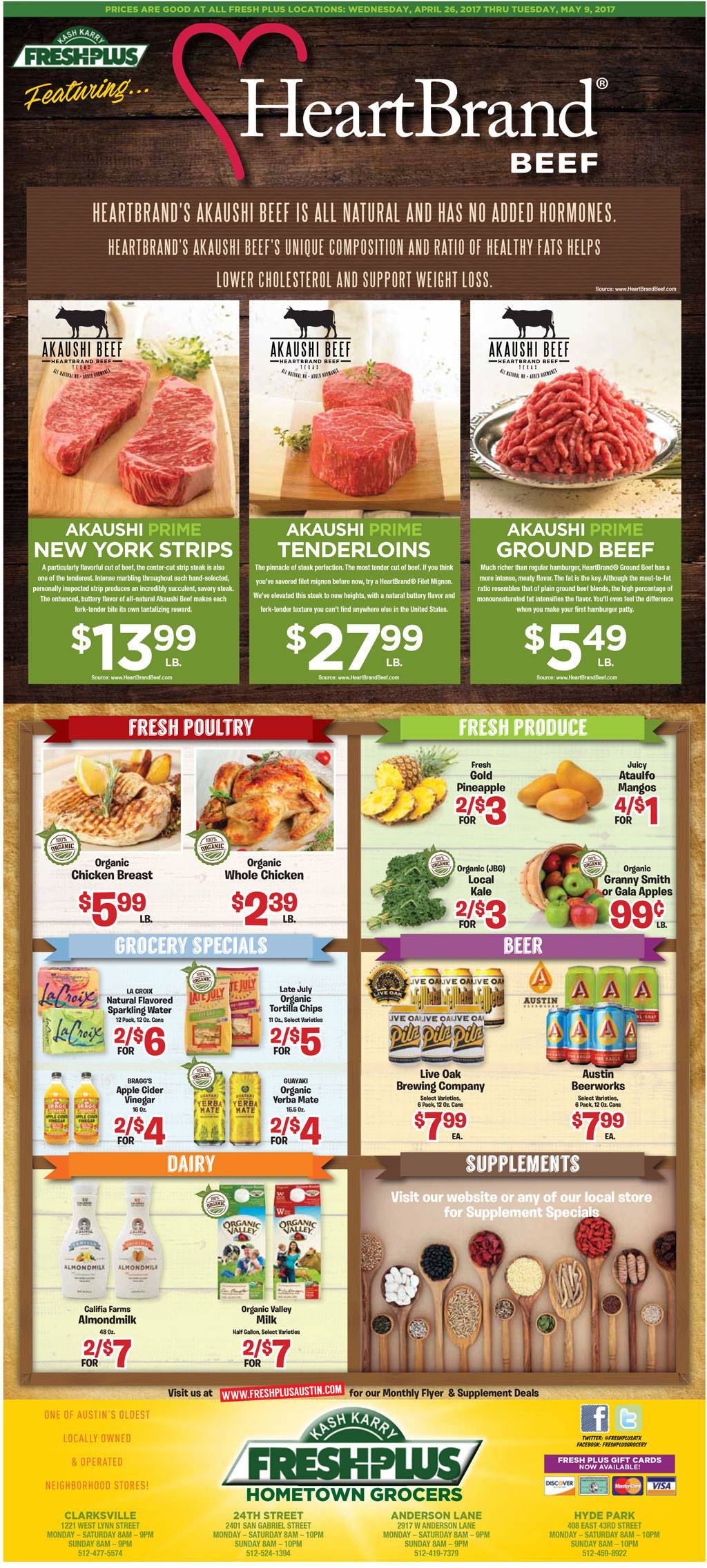 Fresh Plus Hometown Grocers | Austin TX