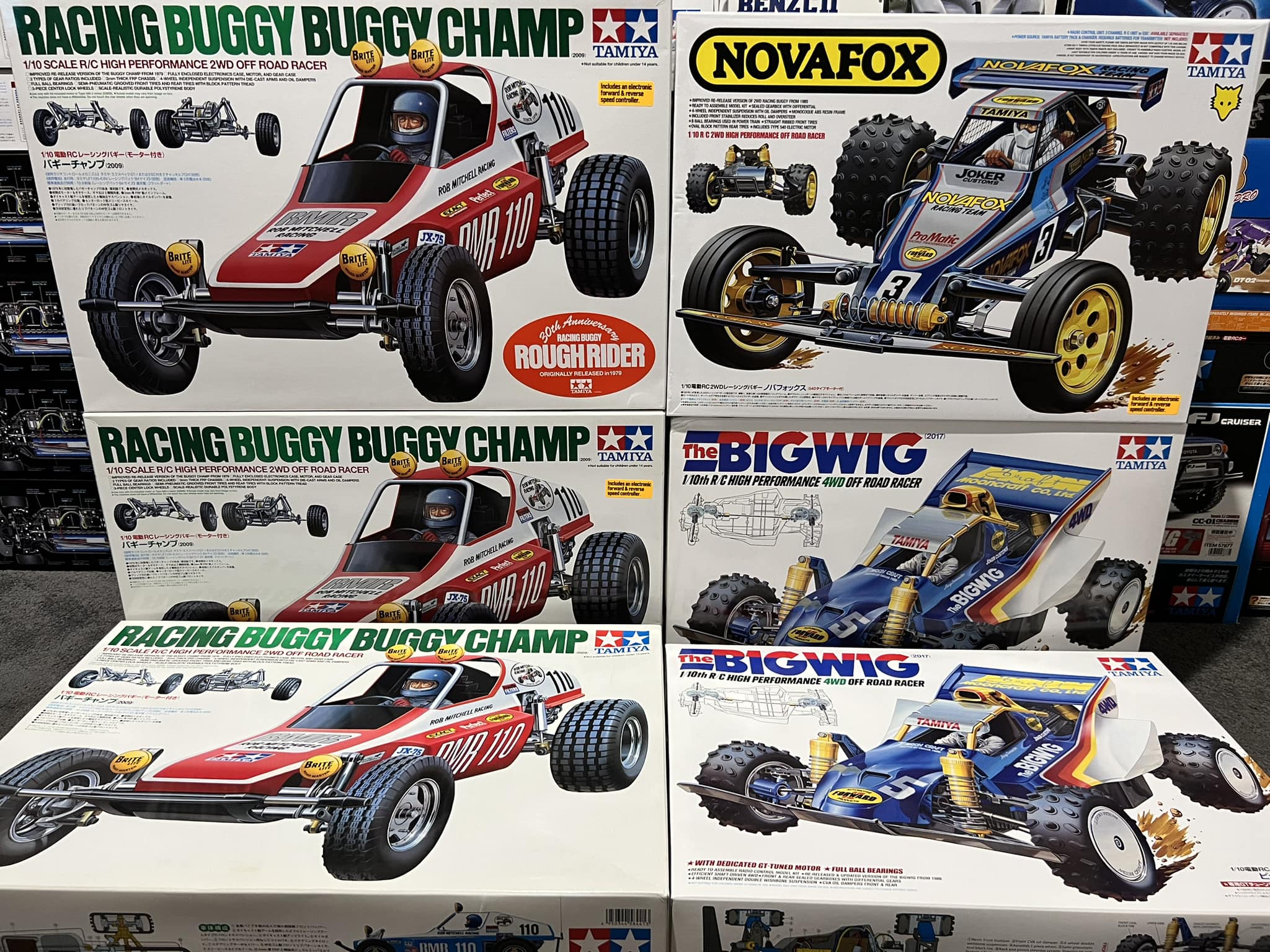 What parts to stock up on for Tamiya Big Wig