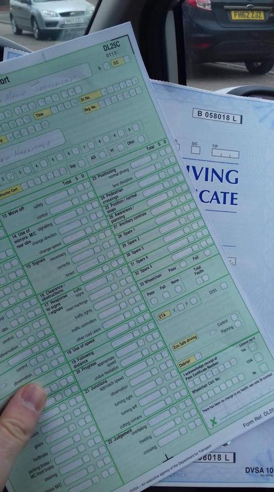 Toot Driving School - Super well done to Lisa Johnson on passing your ...