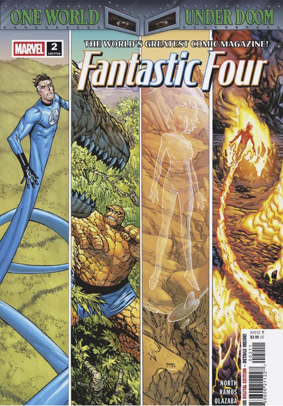 洋書 Empire Magazine 2025 july Fantastic4 Empire's The Fantastic