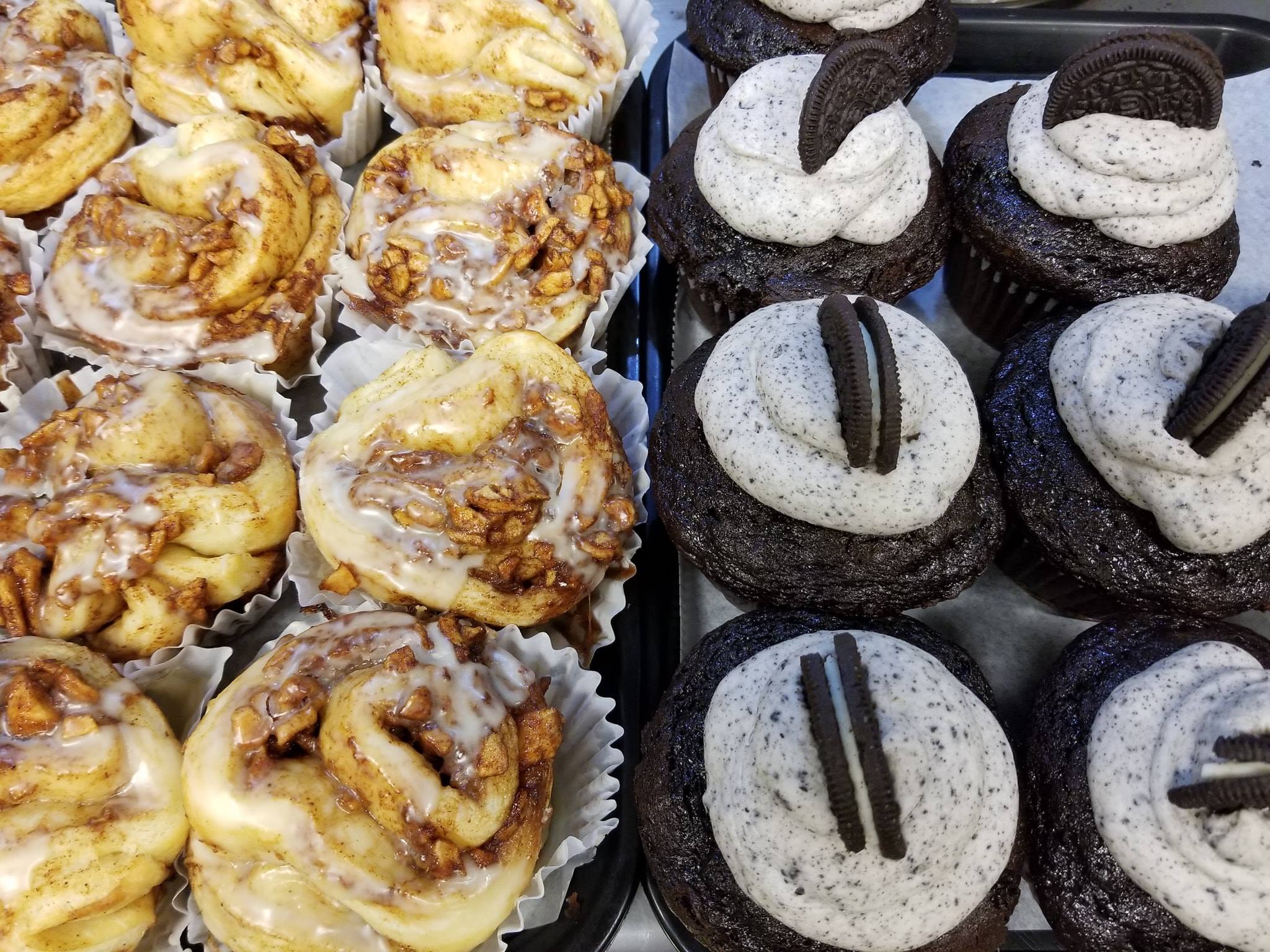 Downtown Grind - Fresh apple cinnamon rolls and oreo... | Facebook