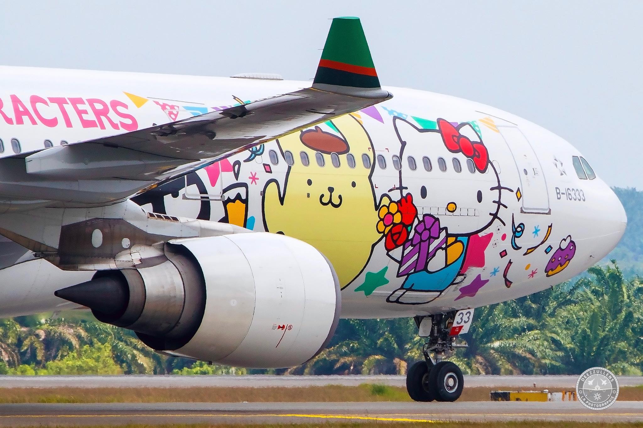 Hello Kitty “Sanrio Characters” livery EVA Airways Corp. Airbus