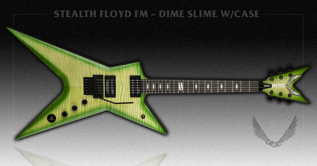 DEAN FM Stealth 【Dime Floyd Siime】