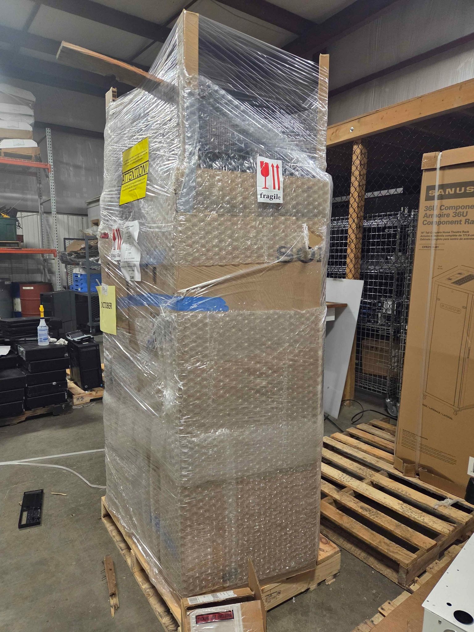 unenclosed 7 ft tall server/AV racks - Miscellaneous - Dayton, Ohio ...