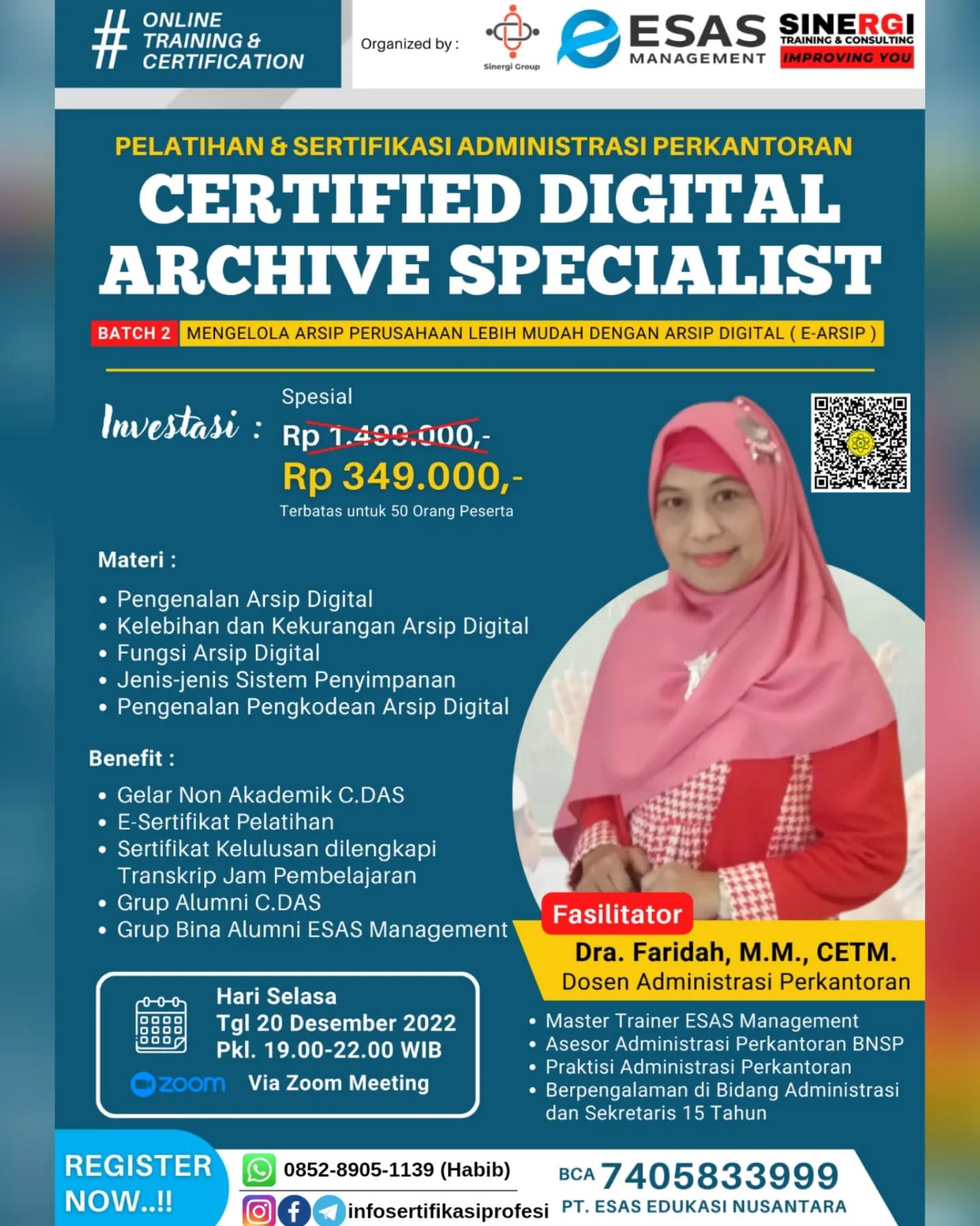 🎖🏅 *CERTIFIED DIGITAL ARCHIVE... - Info Sertifikasi Profesi