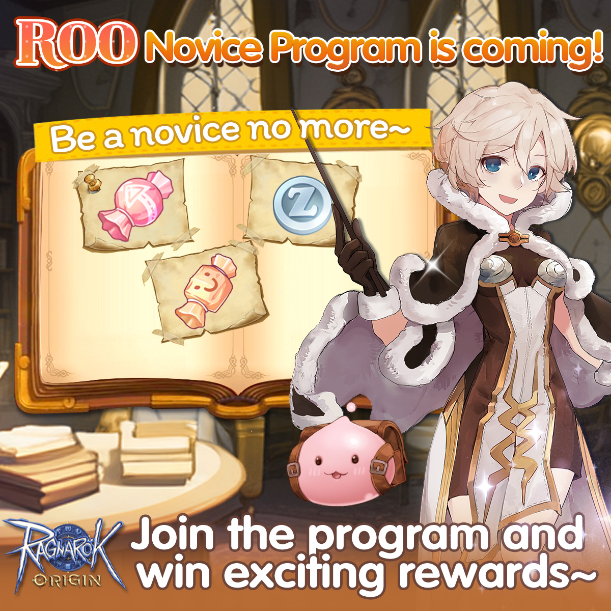 Ragnarok Origin - The Novice Program will be online in our...