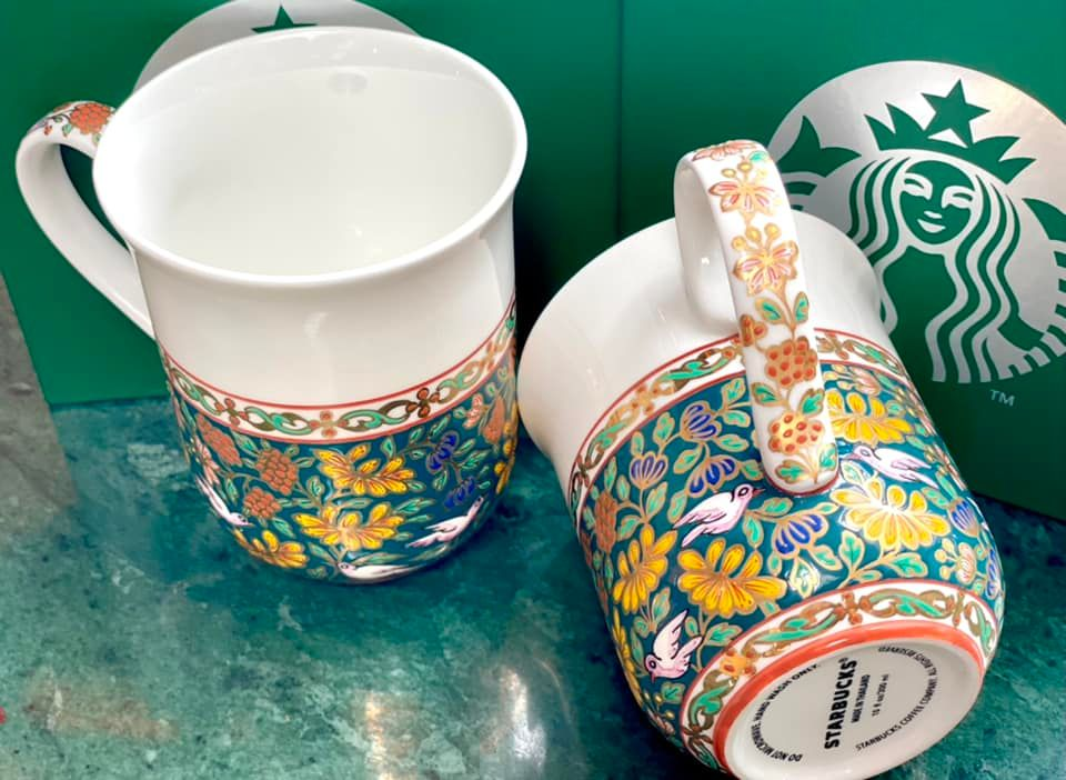Starbucks new collection. Thailand Exclusive Benjarong Collection