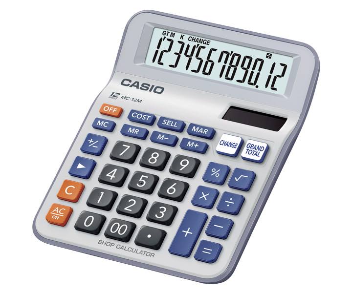 พรทวี โอเอ - Pohnthavee OA - Shop Calculator Casio MC-12M-W-DP NEW ...