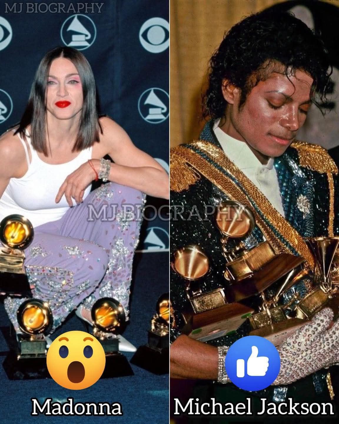 Michael Jackson vs Madonna Grammy Awards