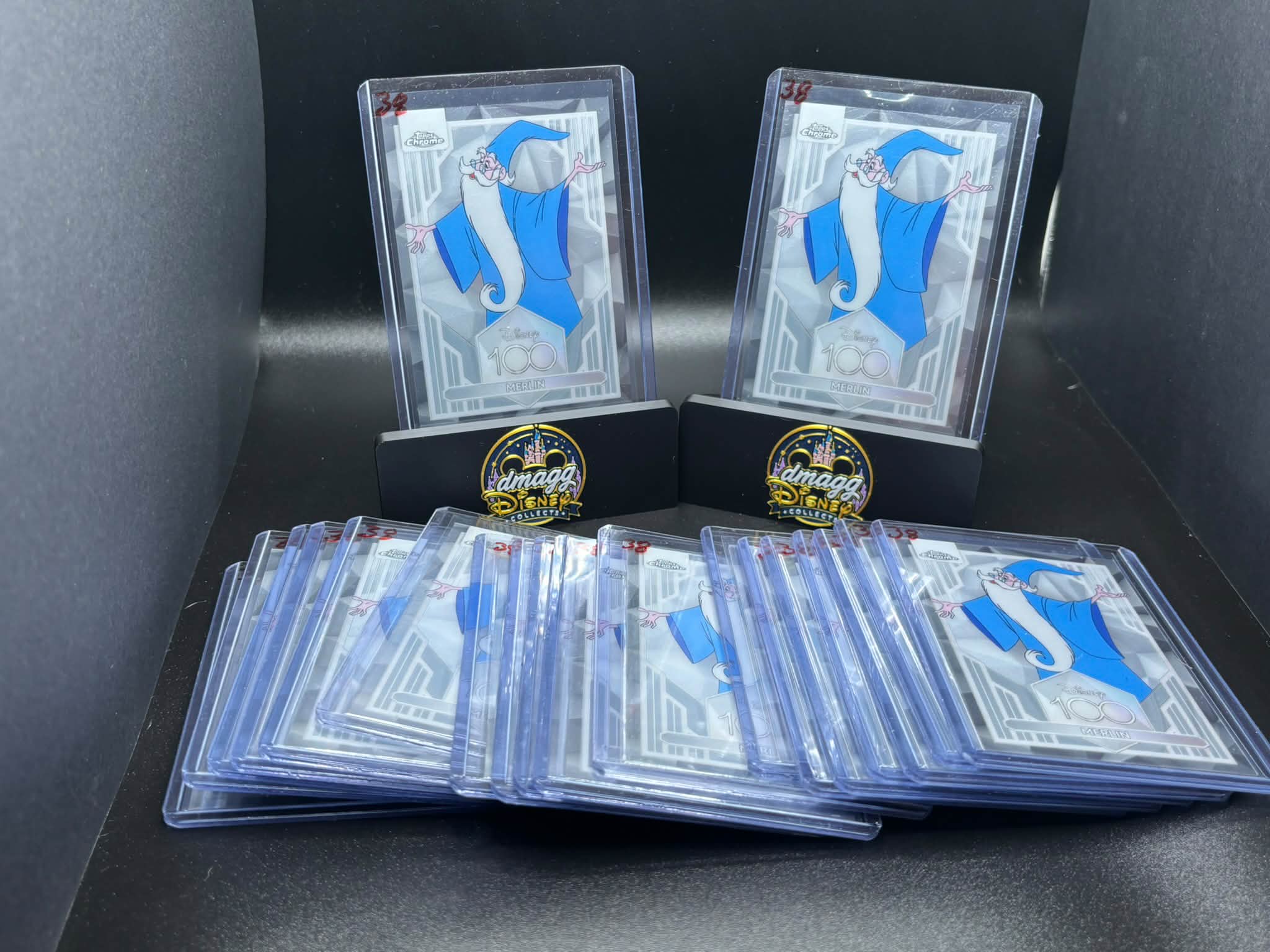 Bulk lot of 2023 Disney Topps Chrome D100 2 beast 12 Peter Pan 37