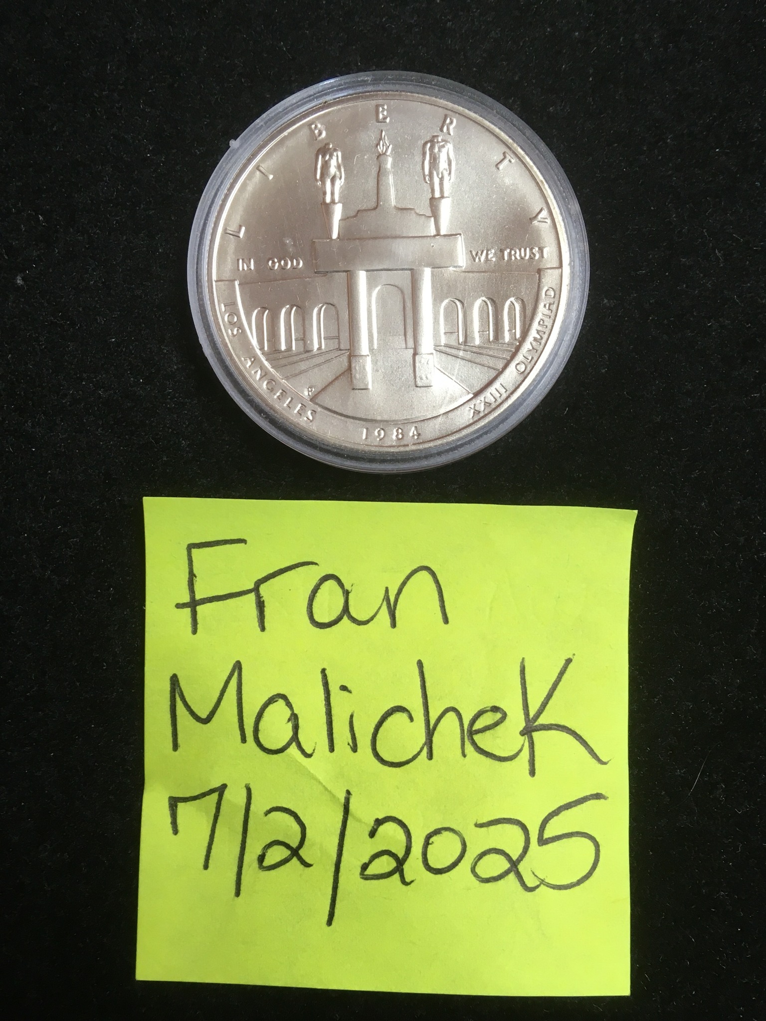 1983 Olympic dollar