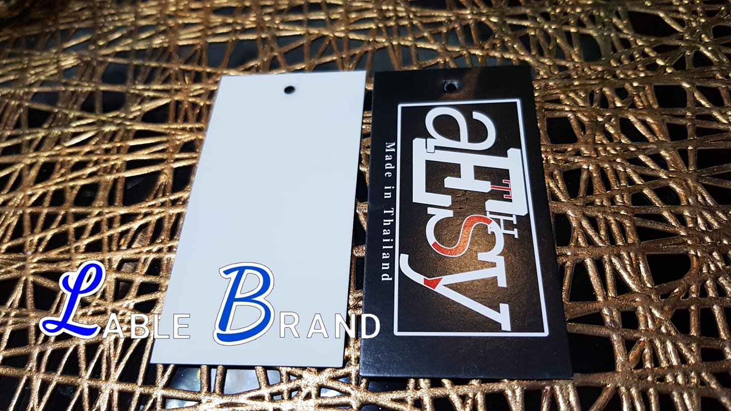 LB LABEL BRAND - 🌟รายละเอียด🌟 สินค้า : ป้ายกระดาษแบรนด์... | Facebook