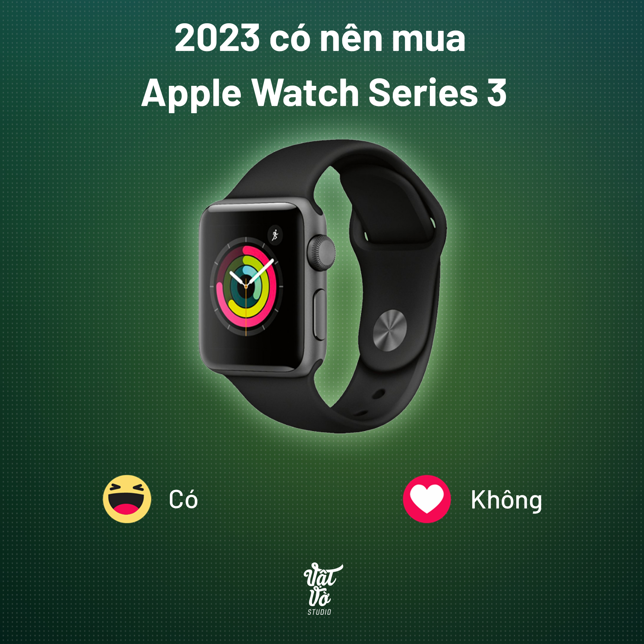 Group Vật Vờ Studio | 2023 CÓ NÊN MUA APPLE WATCH SERIES 3 | Facebook